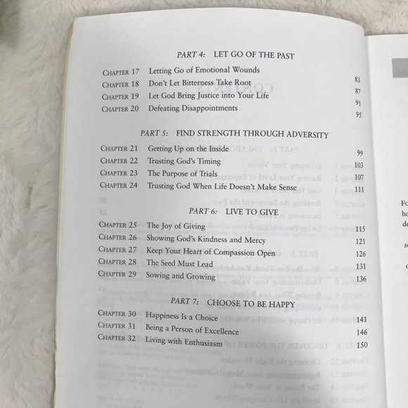 5/$25 Joel Osteen Book - Picture 6 of 9